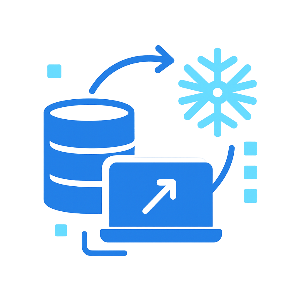 Data migration icon