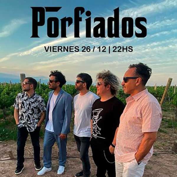 Porfiados Mendoza Alabama Beer Park 26 de diciembre comprar entradas