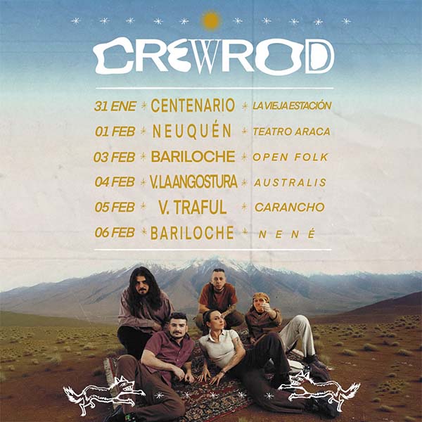 Crewrod Australis Cervecería Villa La Angostura neuquén gratis 4 de febrero