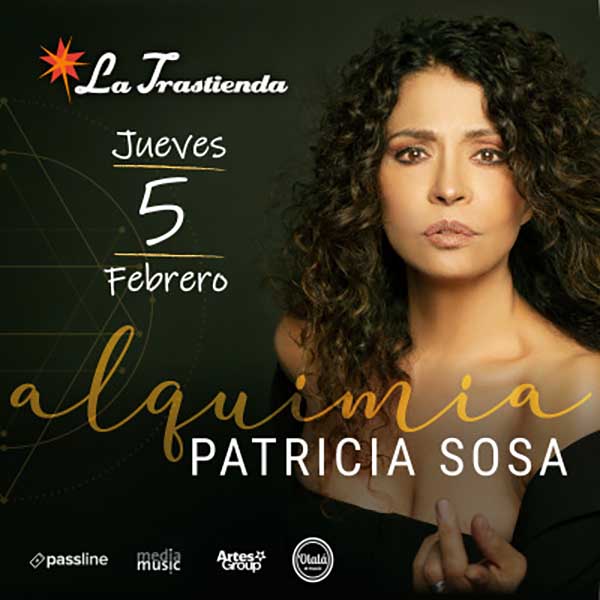 Patricia Sosa La Trastienda caba comprar entradas 5 de febrero
