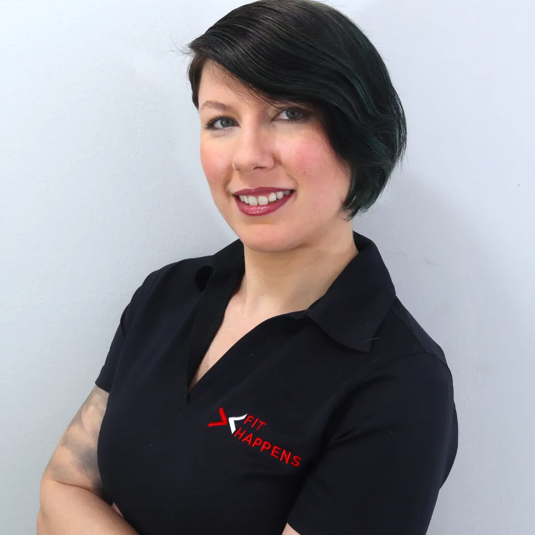 A headshot of our coach Cassie
