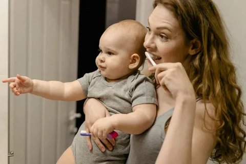 Infant Oral Care Routine First Step to healthy teeth