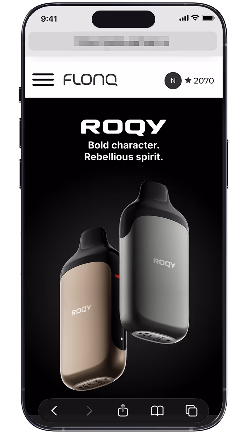 Roqy course: product hero