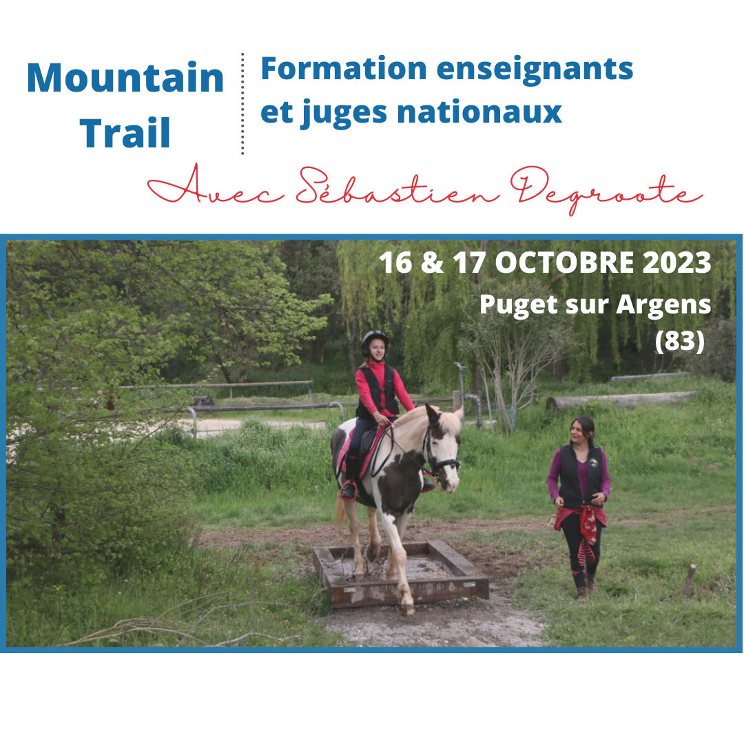 Formation enseignants et juges nationaux Mountain Trail – les 16 et 17 Octobre 2023