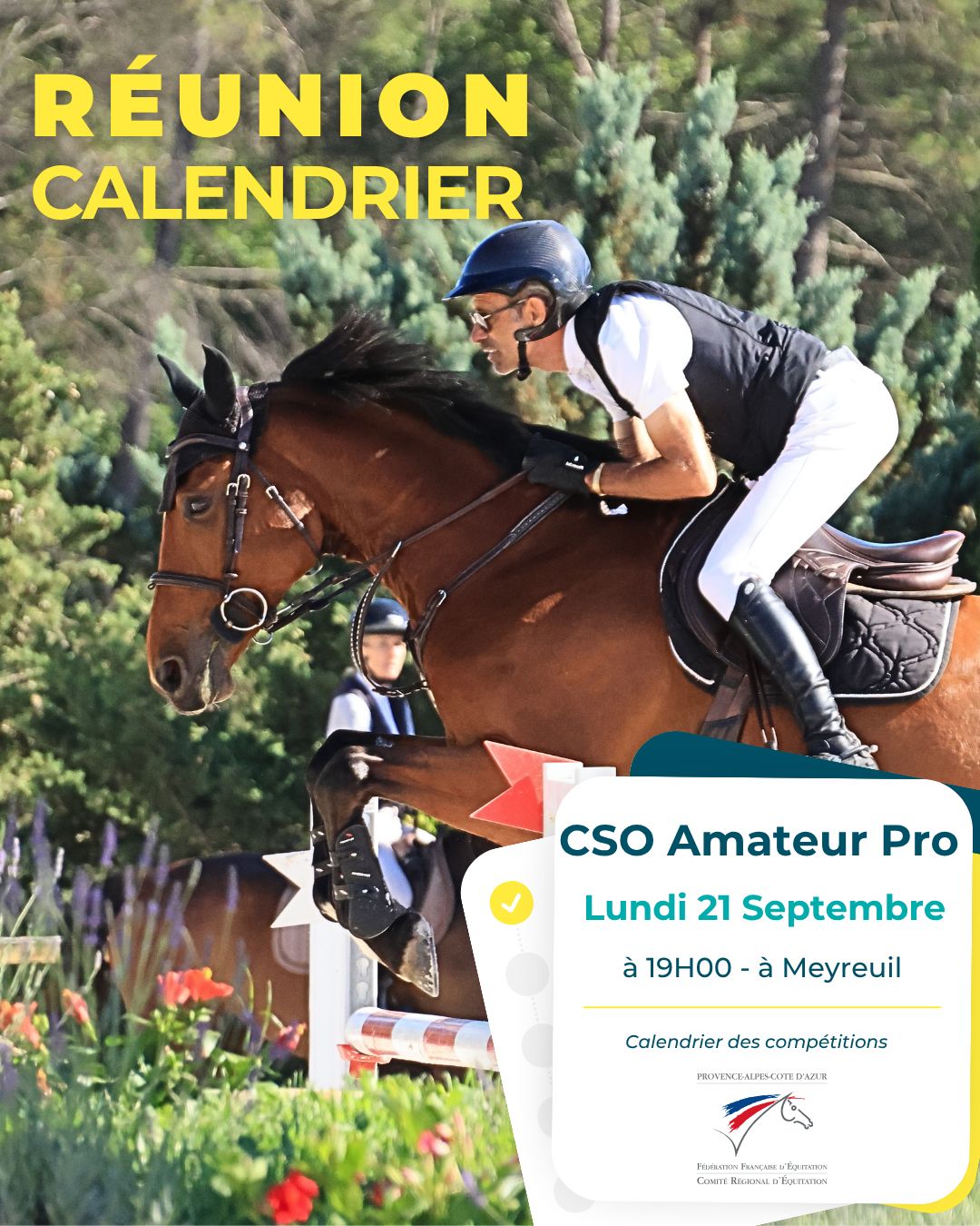 Réunion calendrier CSO Pro-Am 2027