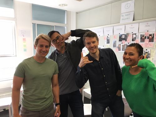 Call the Colonel - key visual for our experience prototype