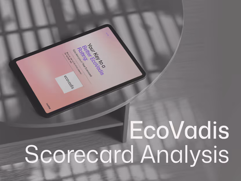 EcoVadis ScoreCard Analysis Thumbnail