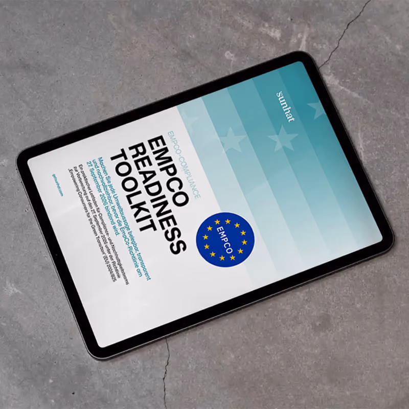 EmpCo Readiness Toolkit Preview Bild auf einem Tablet