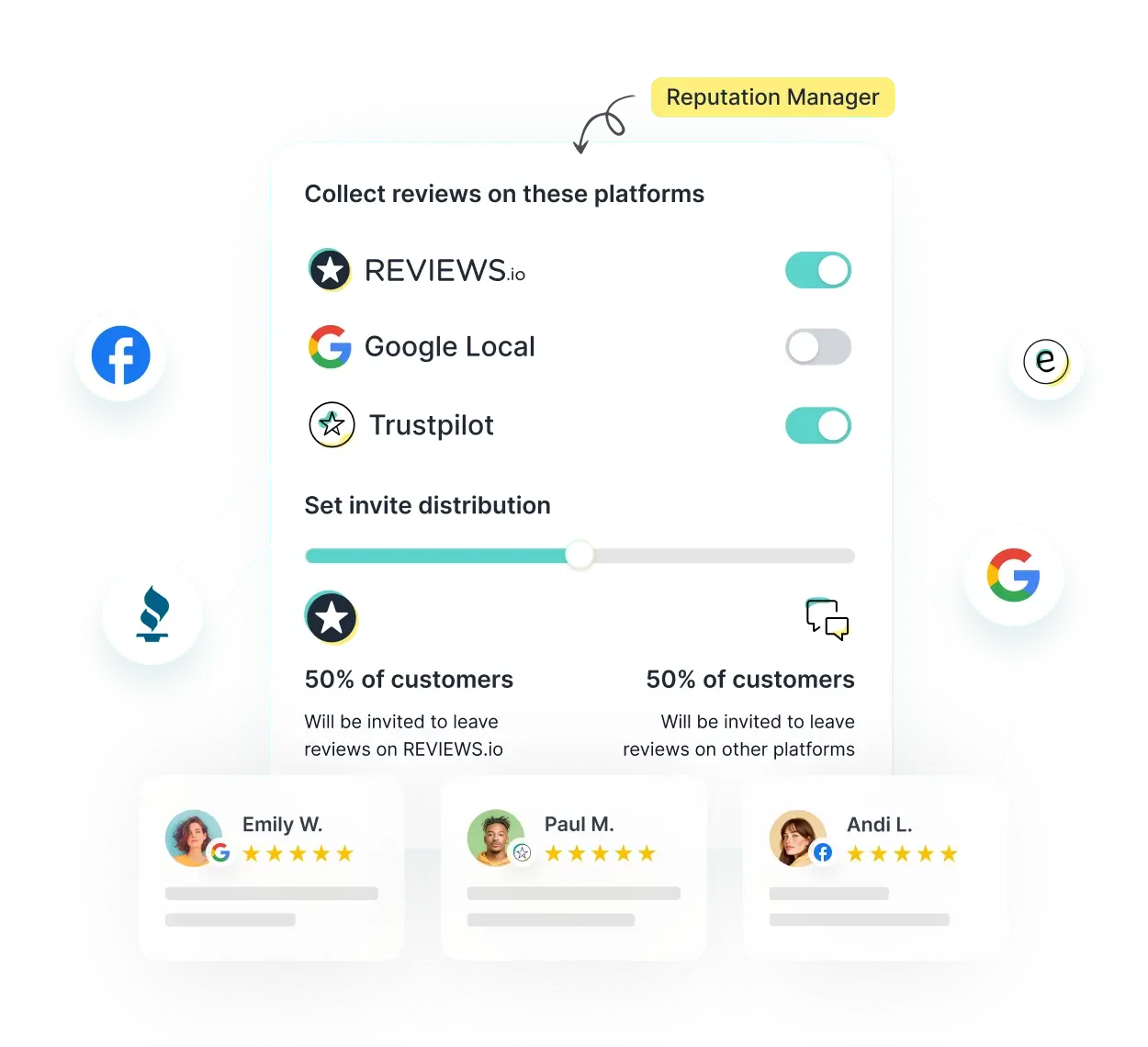 Save time analyzing reviews with AI Insights and Reports.