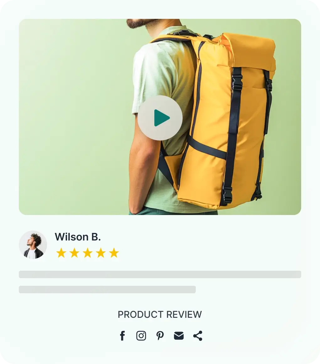 Set up custom review invitation flows. Segment your audience by location or purchase history with ease, and send targeted messages at the optimal time.