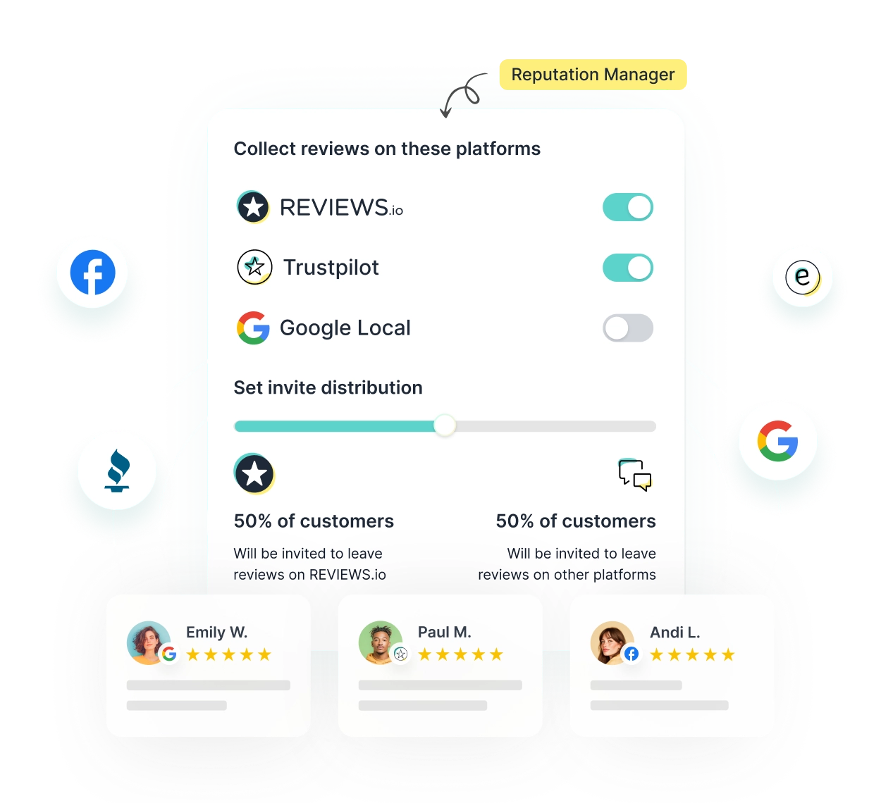 Save time analyzing reviews with AI Insights and Reports.