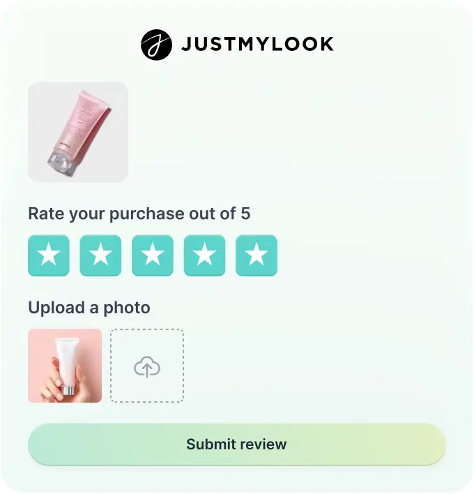 Create review invitation emails and a collection page that seamlessly align with your brand's unique look and feel.
