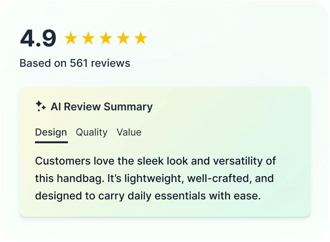 Set up custom review invitation flows. Segment your audience by location or purchase history with ease, and send targeted messages at the optimal time.