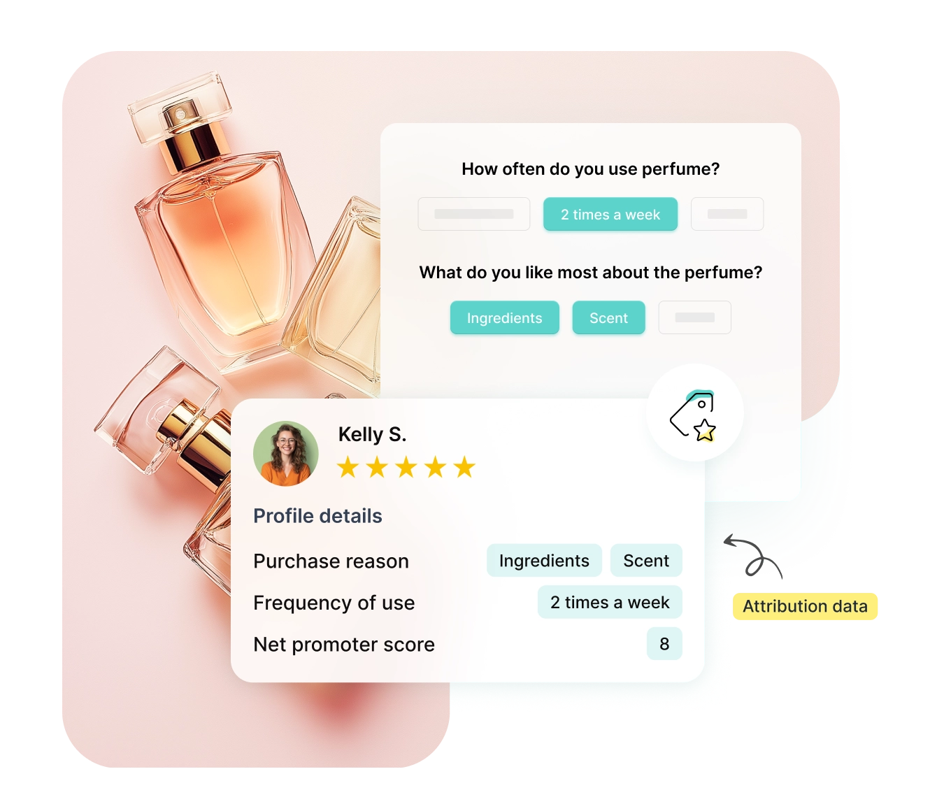 Collect feedback easily with REVIEWS.io surveys feature.