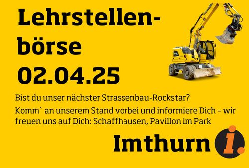 Lehrstellenbörse 02.04.2025 - SAVE the Date!