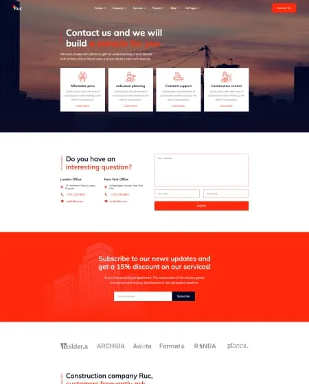 Project screens