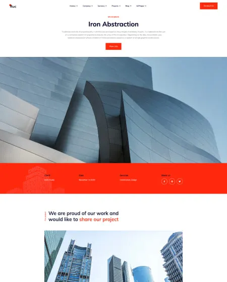 Project screens