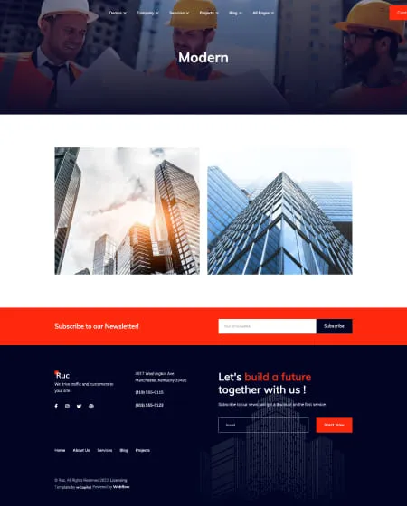Project screens