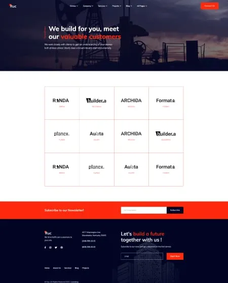 Project screens