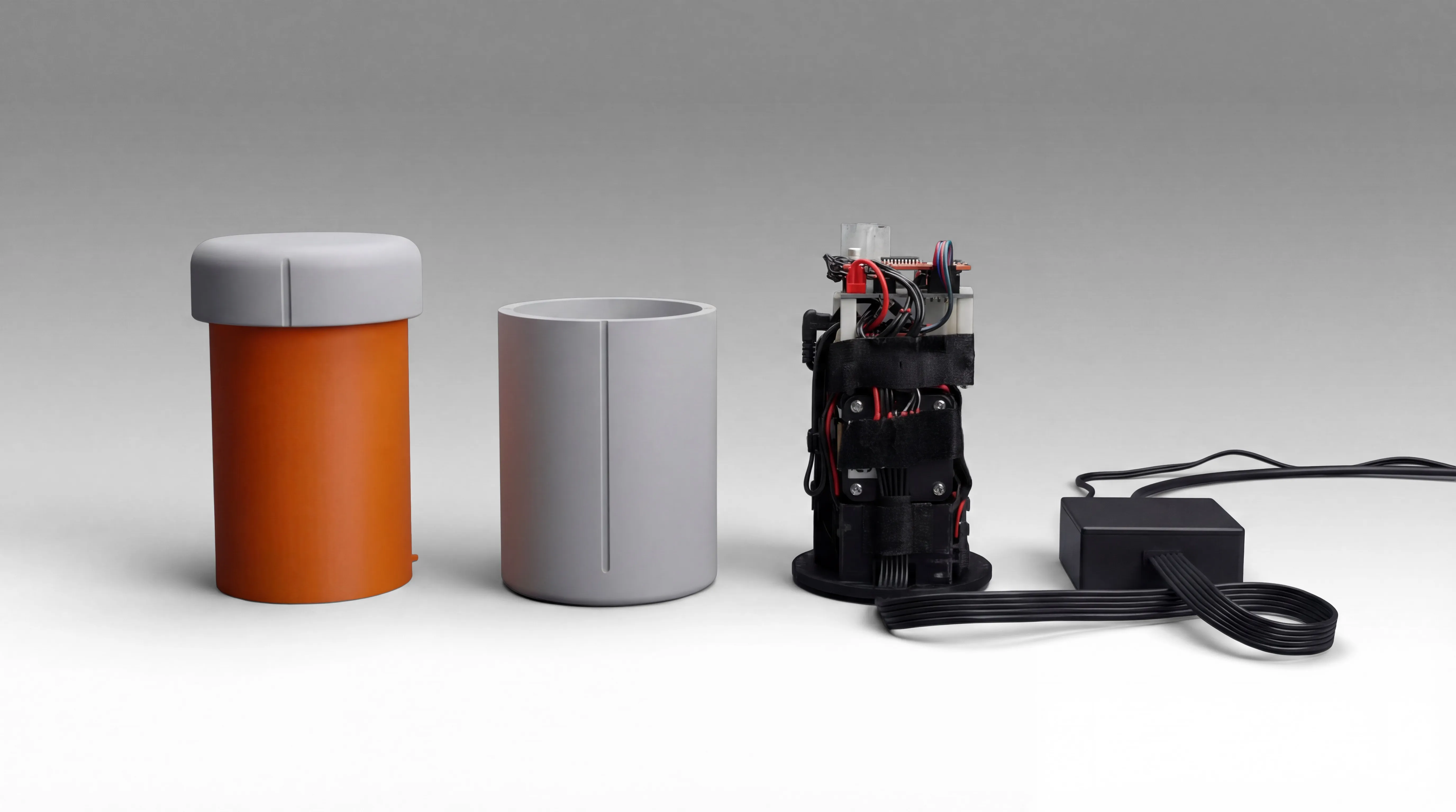 Disassembled prototype