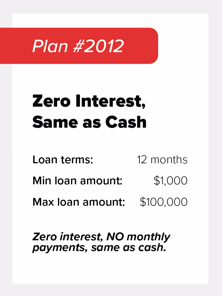 Zero interest same as cash roof financing plan | Cenvar Roofing
