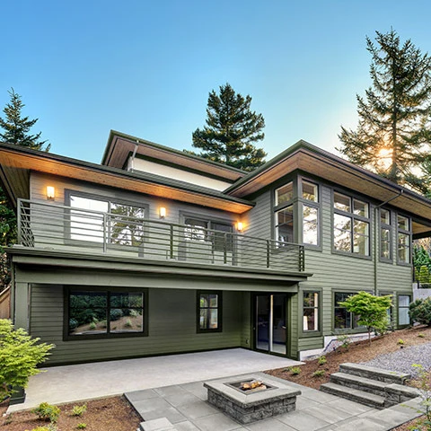 A professionally installed roof illustrating the value of choosing a roofing contractor near me.