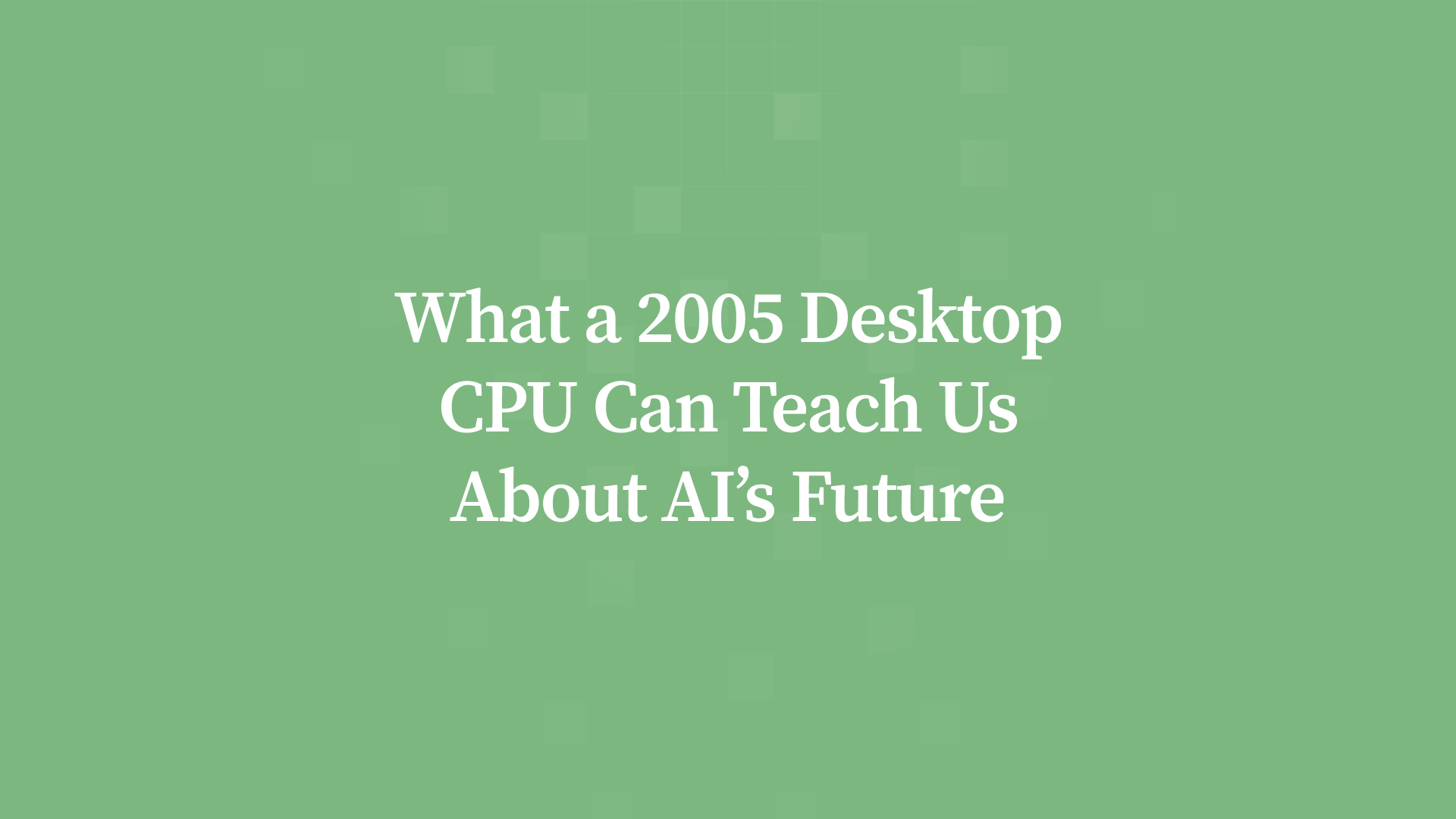 Comparison of CPU innovation and AI scaling: from stalled clock speeds and multi-core breakthroughs to today’s AI frontier, with Zenlytic’s Zoë ensuring consistent, trustworthy data analytics.