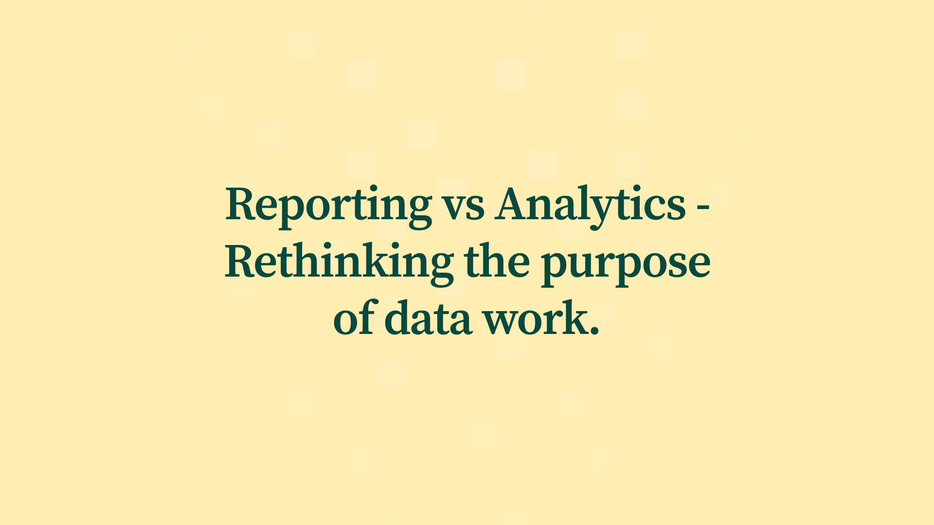 Illustration showing the difference between reporting and analytics, reporting tracks what happened, while analytics powered by Zenlytic’s AI data coworker reveals why it happened and what to do next, building trusted, data-driven decisions