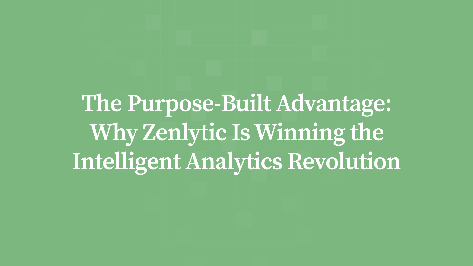 From dashboards to intelligent analytics, BI is evolving fast. Discover how Zenlytic’s AI architecture breaks the 30% adoption ceiling for good.