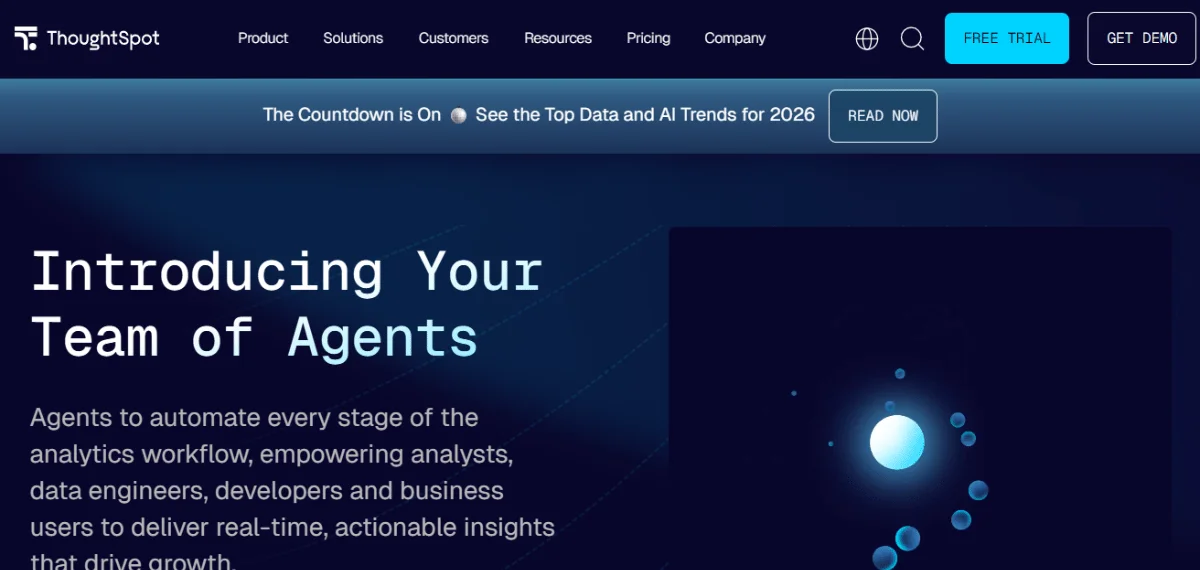 ThoughtSpot Homepage