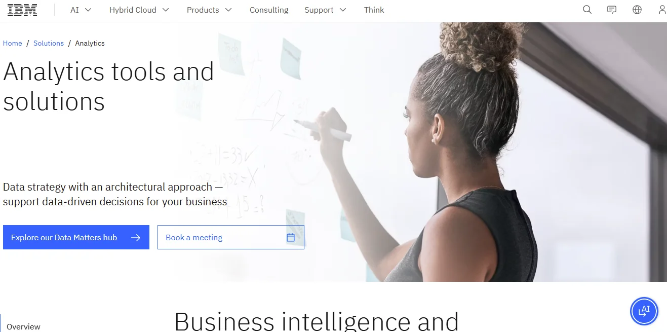 IBM Watson Studio Homepage