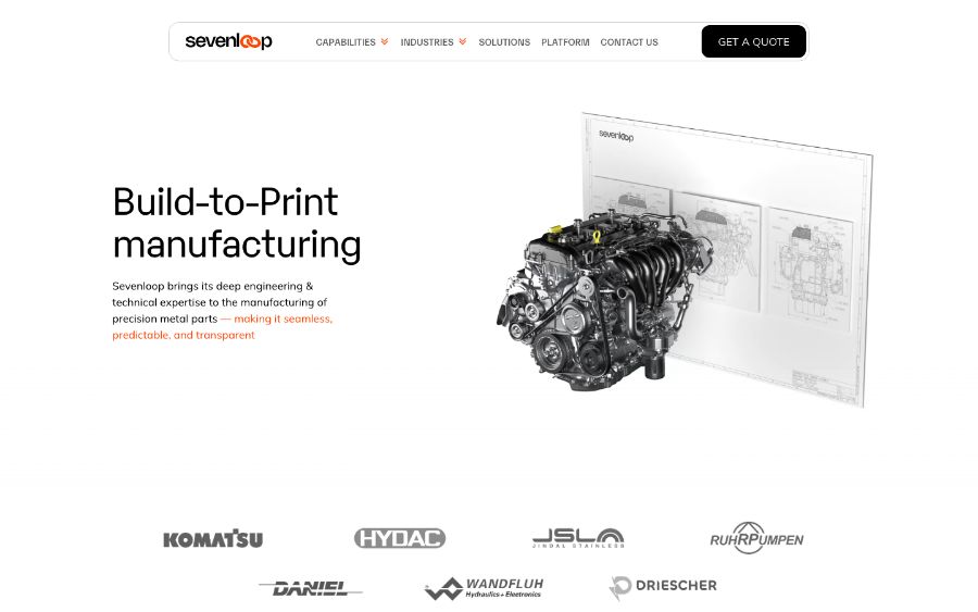 Sevenloop website, 30 Sep 2026