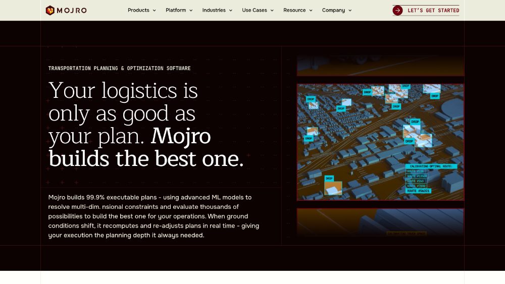 Mojro website