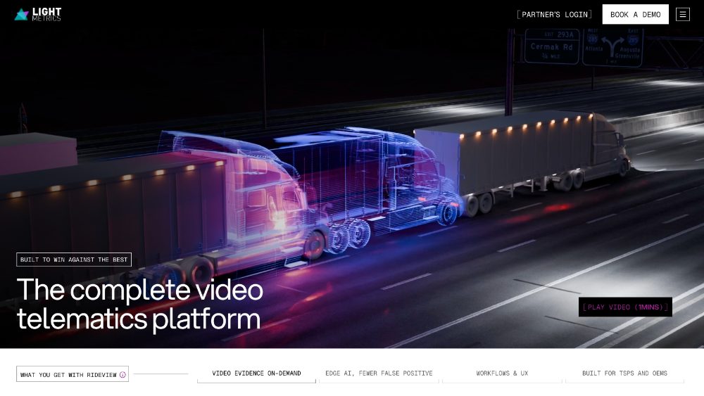 Light Metrics website