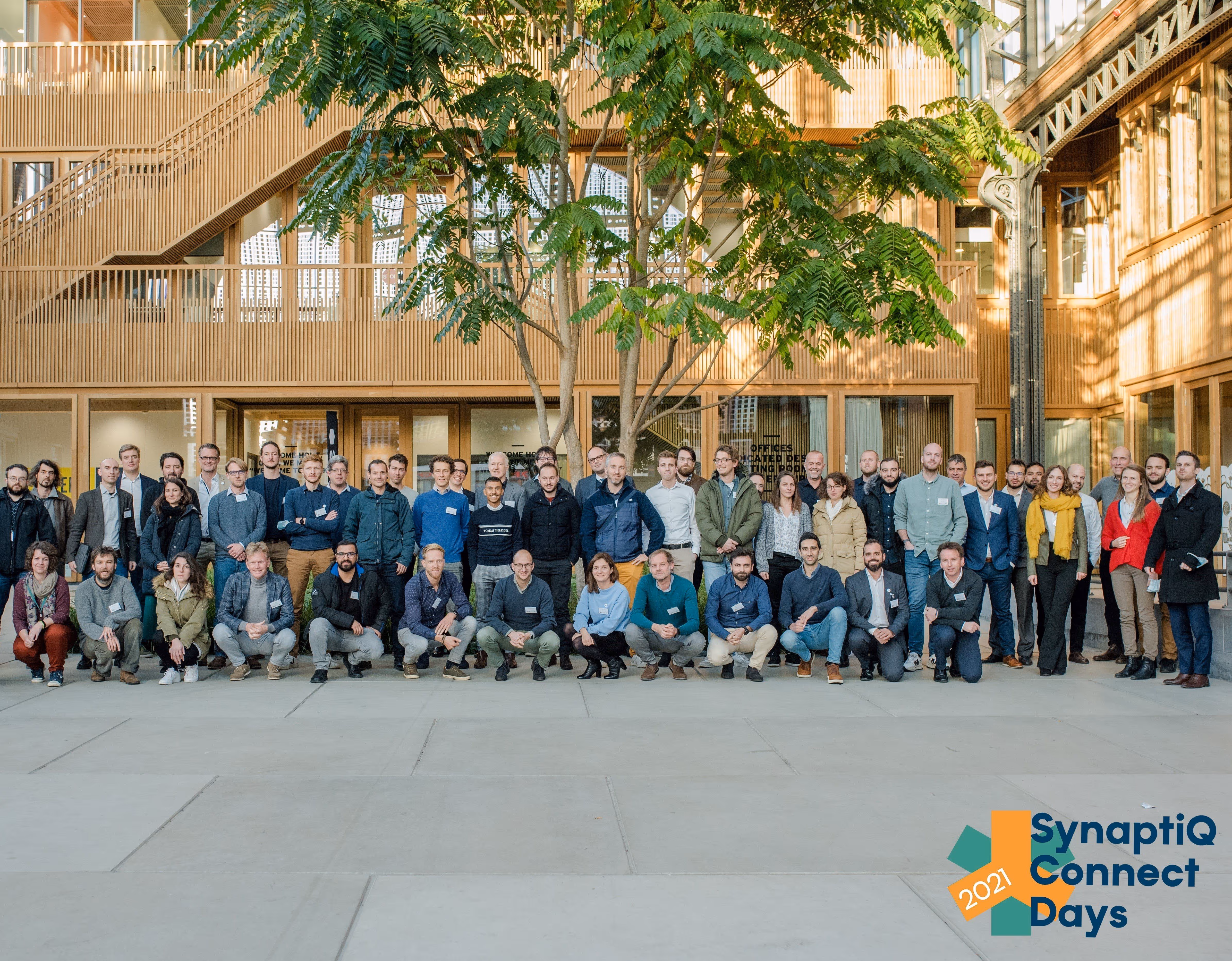 Group pictures with the participating clients during the SynaptiQ Connect Days 2021