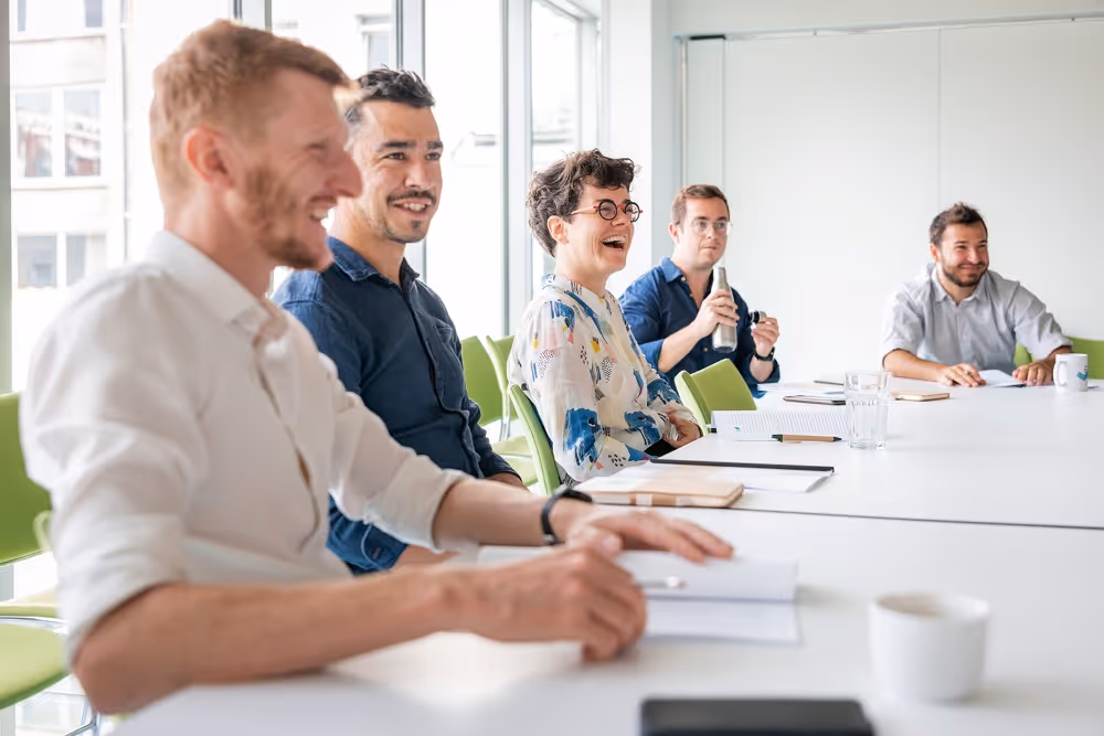 Picture of 3E energy consultants weekly meeting