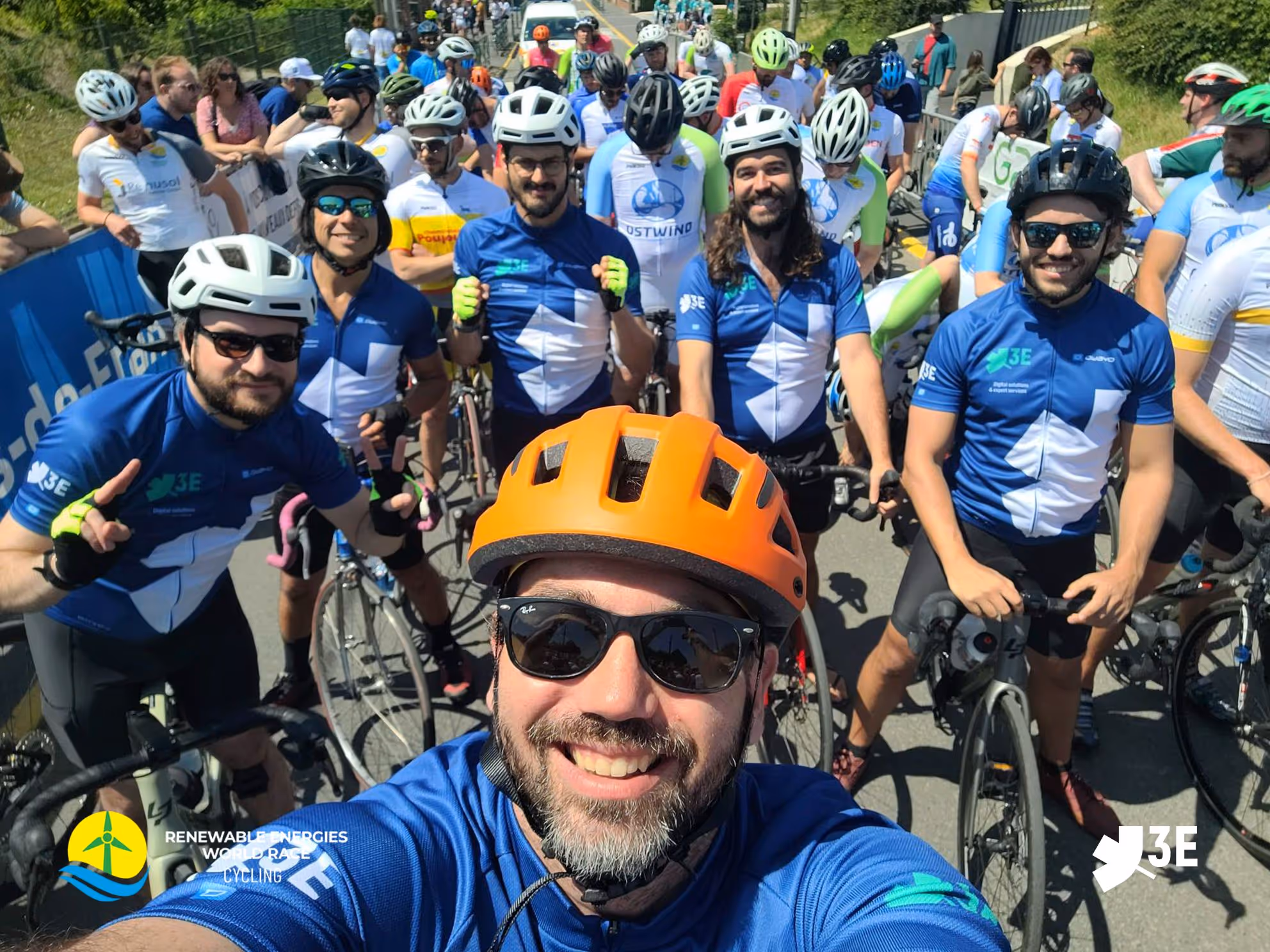 3E colleagues participating to the Championnat du monde des EnR