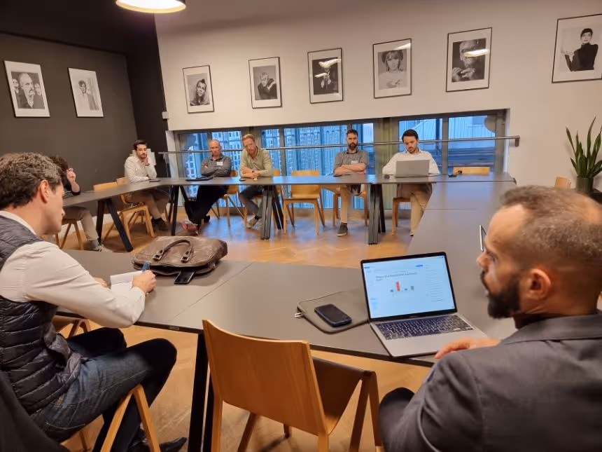 Picture of a workshop during the SynaptiQ Connect Days 2023