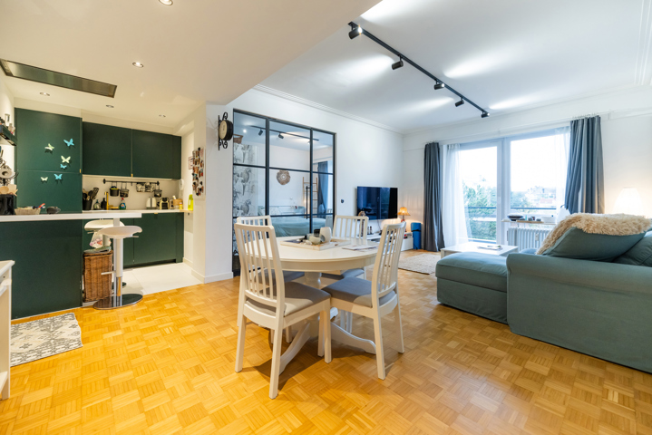 Appartement 1 chambre rénové avec grande terrasse – Disponible dès le 1er avril !