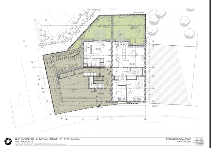 Local communautaire - Rue Barron Guillaume Van Hamme 11