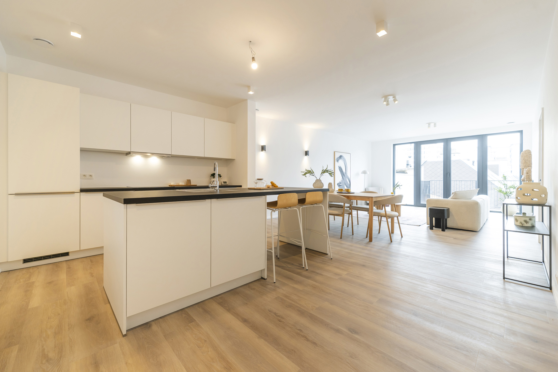 Coeur de ville - Appartement 3 chambres NEUF! 