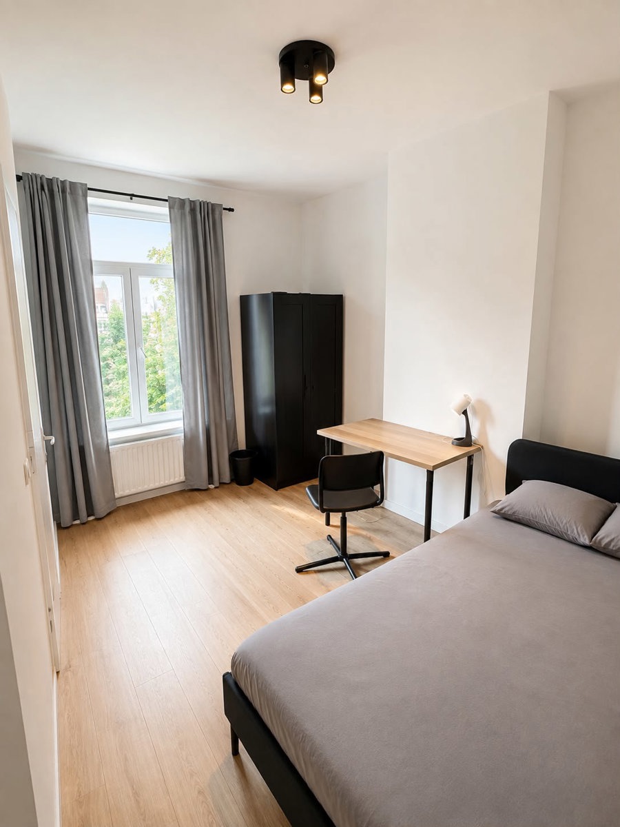 Chambre en colocation (Schaerbeek – Rue Fernand Severin)