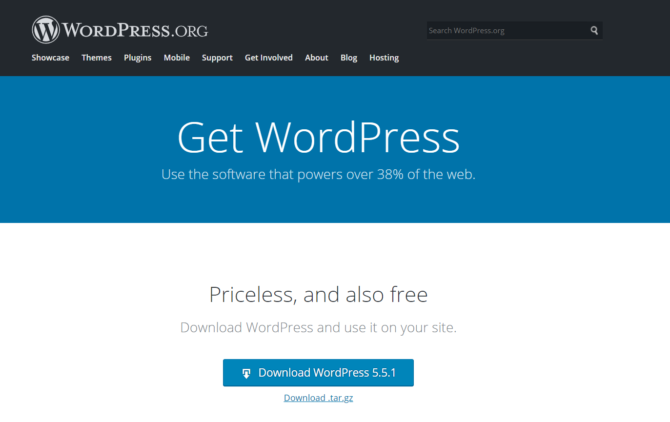 Download WordPress