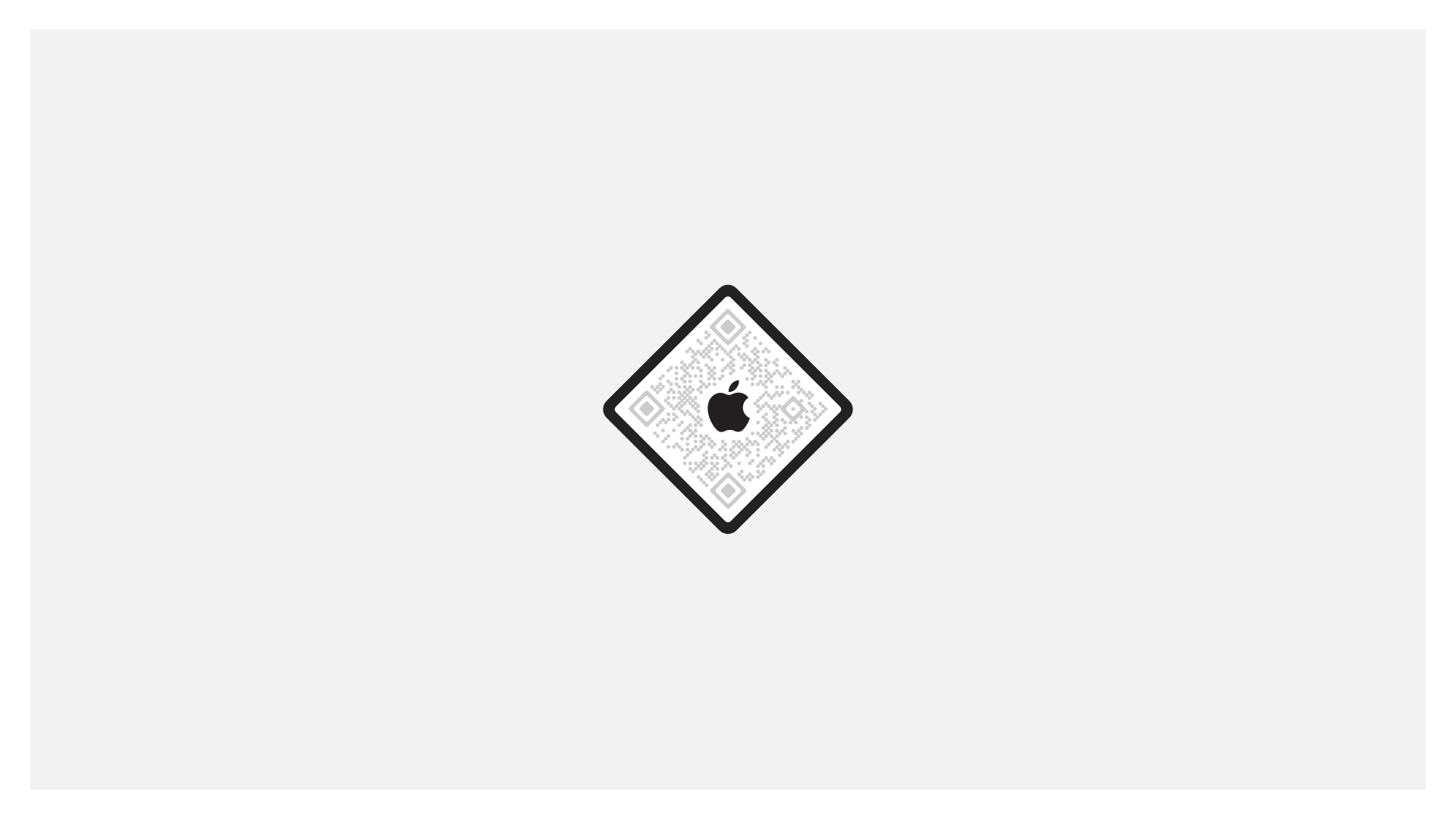 Apple WeChat QR code image
