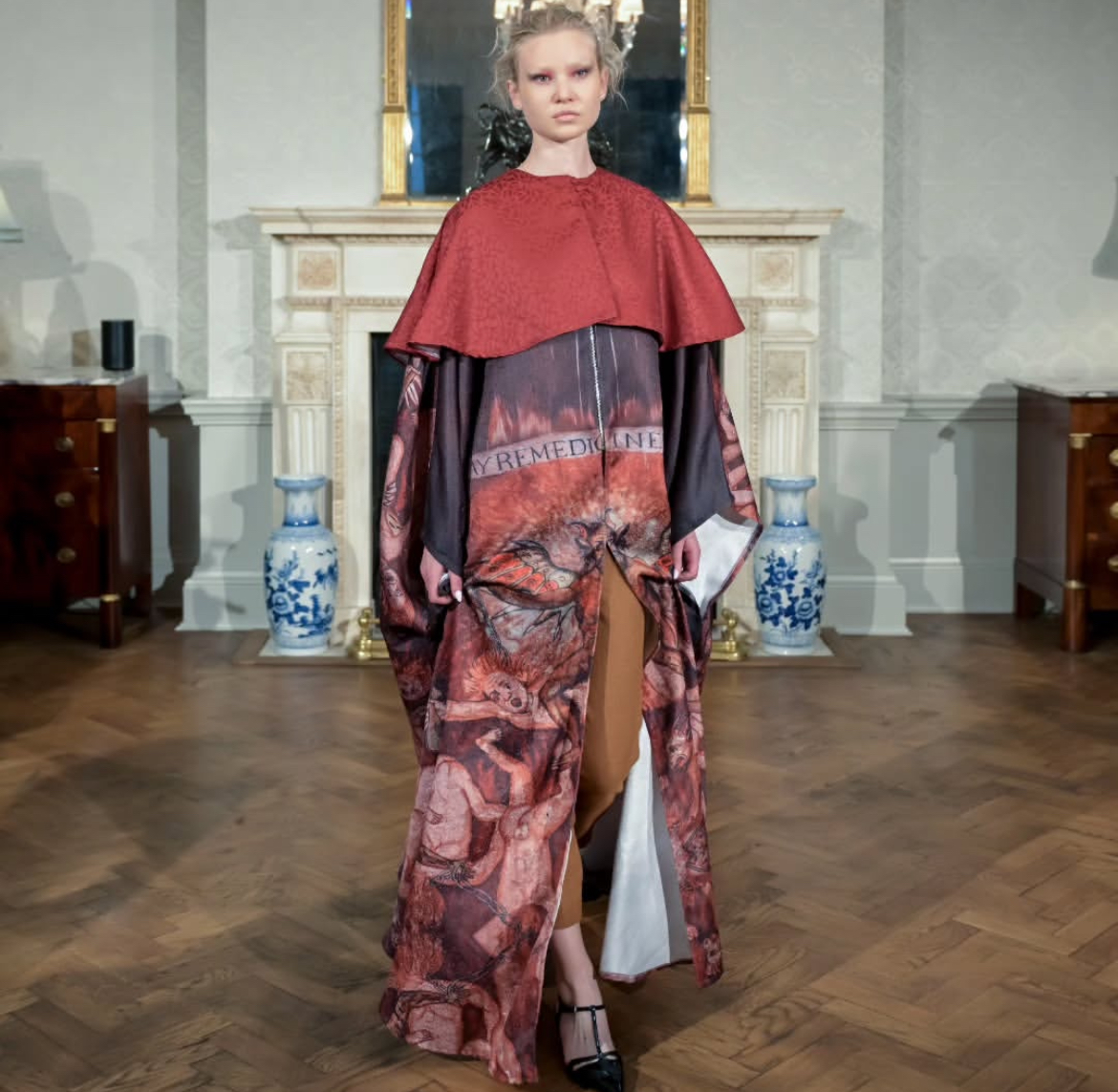 Between Myth and Material, Rivas’s recent collection celebrates its Baroque roots