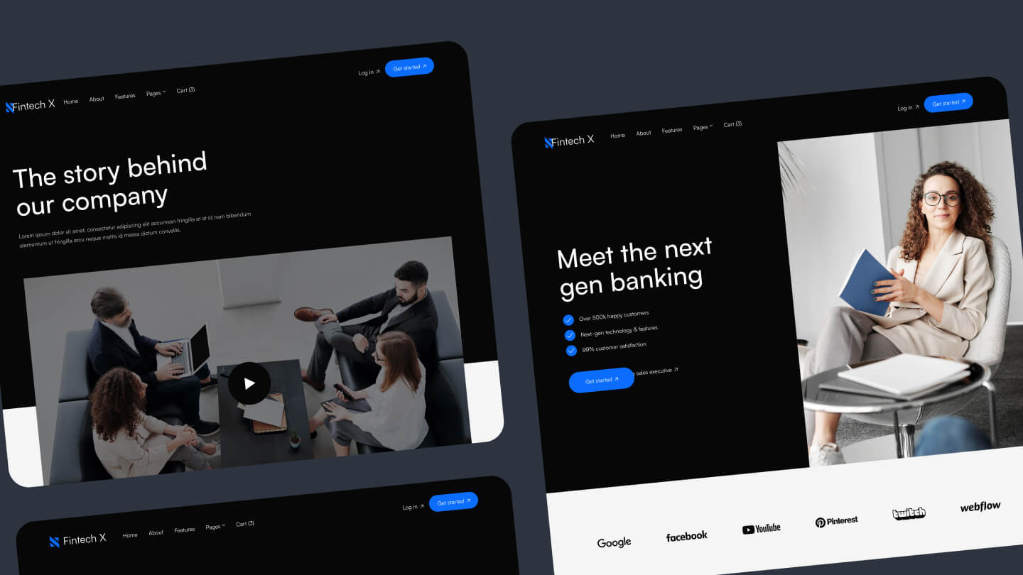Banking Website Optimization for Fintech X