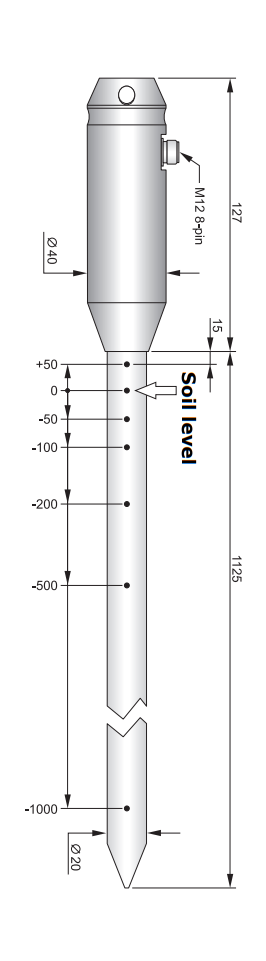 Muli-Depth Soil Temperature Probe 