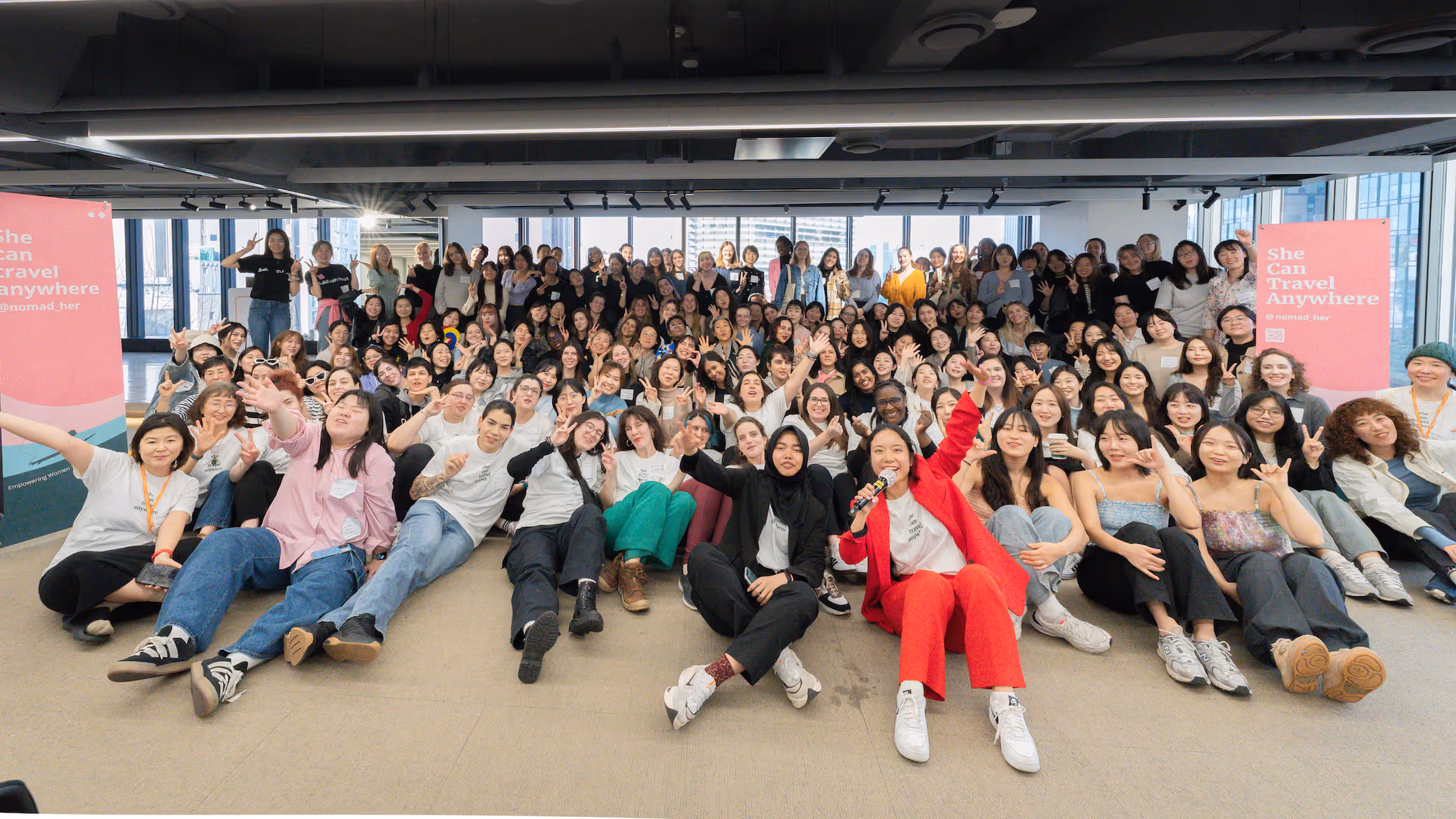 Picture of a NomadHer gathering of 200+ women