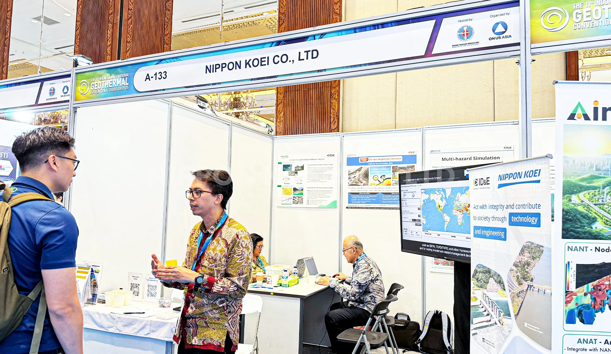 Nippon Koei at Indonesia International Geothermal Convention & Exhibition 2025