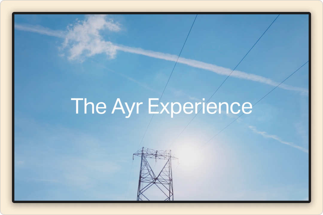 Ayr Energy | Brand Film
